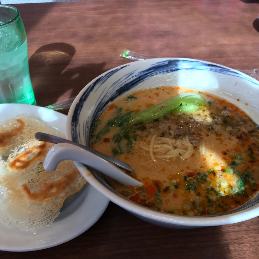 ユーザーが投稿した四川担々麺 小餃の写真 - 実際訪問したユーザーが直接撮影して投稿した並木町ラーメン専門店東京餃子軒 国分寺並木店の写真