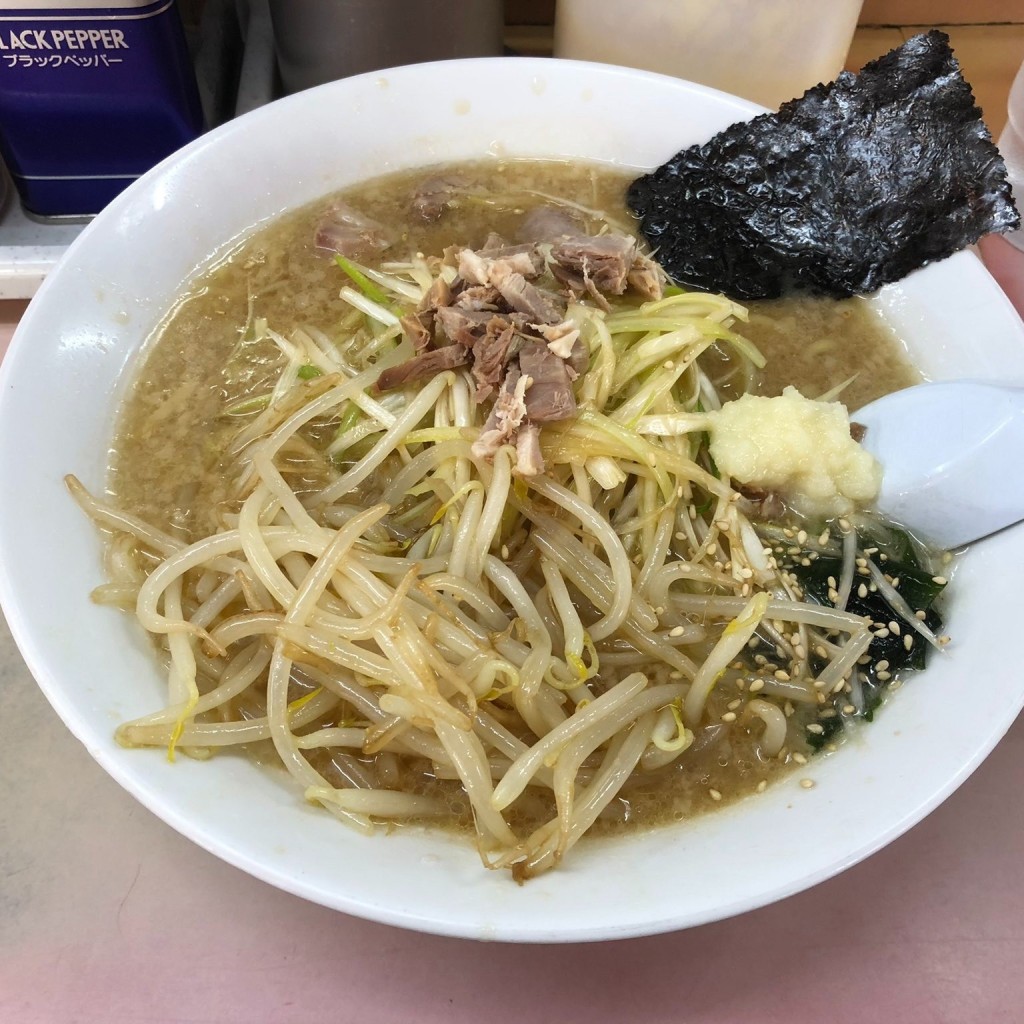 ユーザーが投稿したかいざんラーメンネギ丼の写真 - 実際訪問したユーザーが直接撮影して投稿した印内町ラーメン専門店かいざん 西船橋店の写真