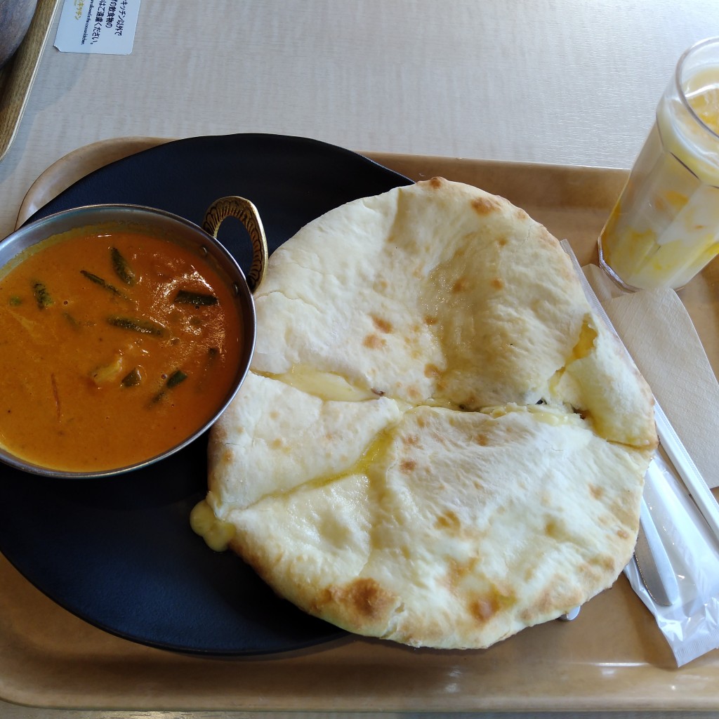 ユーザーが投稿したベジタブルカリーの写真 - 実際訪問したユーザーが直接撮影して投稿した吉敷町インド料理AMARA コクーン店の写真