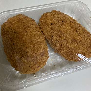 実際訪問したユーザーが直接撮影して投稿した桂町洋食お爺ちゃんのコロッケ 岩崎肉店の写真