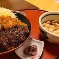 味噌かつ丼と麺 - 実際訪問したユーザーが直接撮影して投稿した泉郷町和食 / 日本料理和食麺処サガミ 土岐店の写真のメニュー情報