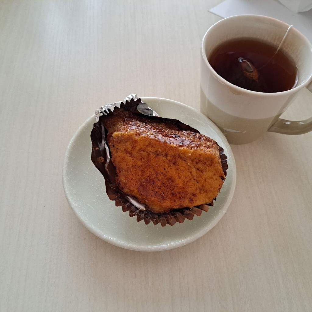 ユーザーが投稿したブリュレわっサンの写真 - 実際訪問したユーザーが直接撮影して投稿した下広岡スイーツシュークリームと焼き菓子ベイクンの写真
