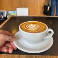 カフェラテ - 実際訪問したユーザーが直接撮影して投稿した二番町カフェSPOT COFFEE STANDの写真のメニュー情報