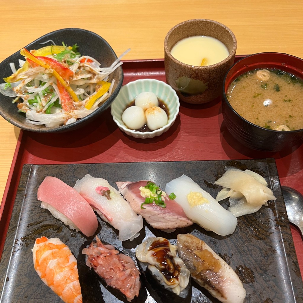 ユーザーが投稿した彩御膳の写真 - 実際訪問したユーザーが直接撮影して投稿した新宿寿司雛鮨 新宿マルイアネックスの写真