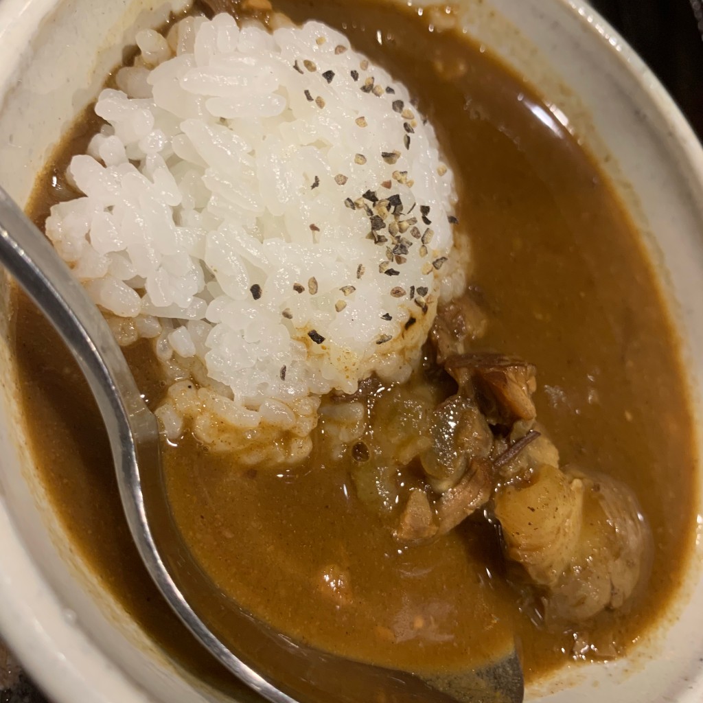 ユーザーが投稿したカレーの写真 - 実際訪問したユーザーが直接撮影して投稿した麻布十番ジンギスカン羊SUNRISEの写真