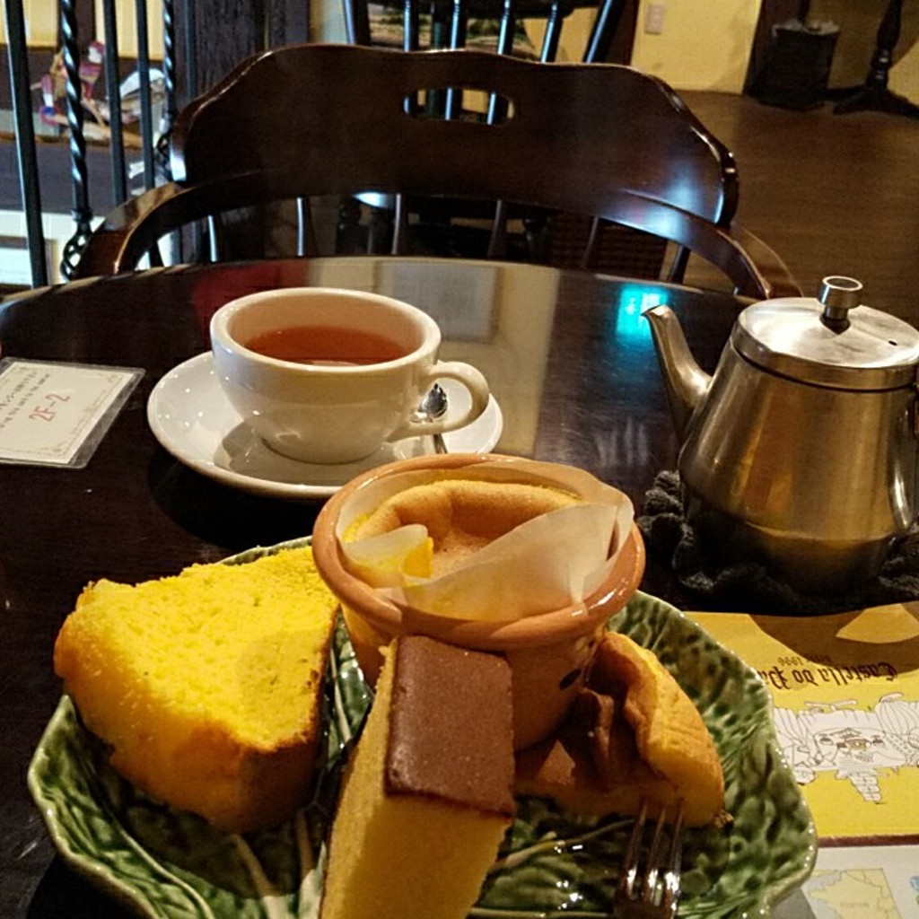 ユーザーが投稿した紅茶の写真 - 実際訪問したユーザーが直接撮影して投稿した馬喰町カフェカステラ ド パウロの写真
