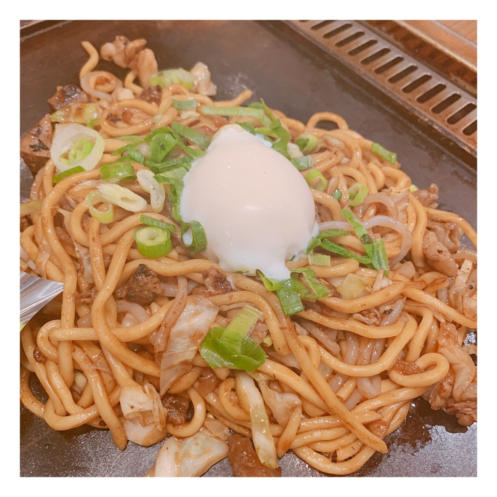 ユーザーが投稿したすじこん焼きそばの写真 - 実際訪問したユーザーが直接撮影して投稿した二条大路南お好み焼ききん太 奈良二条大路店の写真