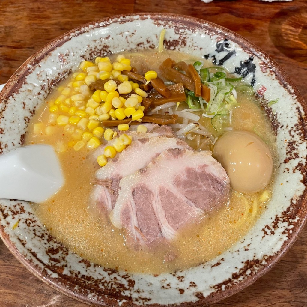 ユーザーが投稿したみそ全部のせラーメンの写真 - 実際訪問したユーザーが直接撮影して投稿した名駅ラーメン専門店ラーメン 力丸の写真