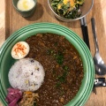 スパイシーな牛すじカレー - 実際訪問したユーザーが直接撮影して投稿した銀座バーgreen flagの写真のメニュー情報