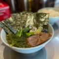 ノリわかめラーメン、ライス - 実際訪問したユーザーが直接撮影して投稿した三田ラーメン専門店とんこつラーメン 藤参の写真のメニュー情報