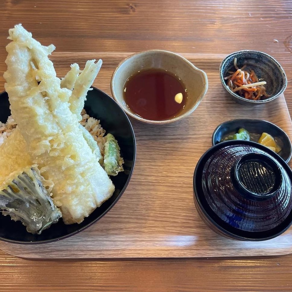 ユーザーが投稿したあなご天丼の写真 - 実際訪問したユーザーが直接撮影して投稿した多伎町多岐ビュッフェ海の香り タラソの写真
