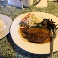 ハンバーグステーキ - 実際訪問したユーザーが直接撮影して投稿した南万代町洋食レストラン ピックの写真のメニュー情報