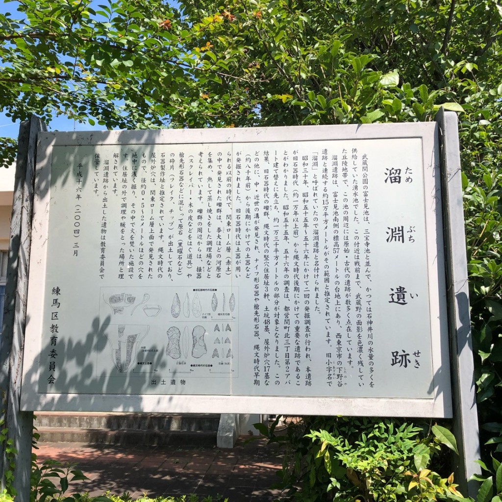 実際訪問したユーザーが直接撮影して投稿した関町北歴史 / 遺跡富士見池遺跡群 溜淵遺跡の写真