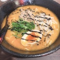 鶏白湯みそラーメン - 実際訪問したユーザーが直接撮影して投稿した浦郷ラーメン / つけ麺屋台みそラーメン市の写真のメニュー情報