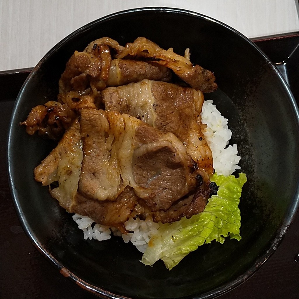 ユーザーが投稿した焼肉丼の写真 - 実際訪問したユーザーが直接撮影して投稿した藤ノ木肉料理肉のヤマキ商店 イオンモール伊丹店の写真