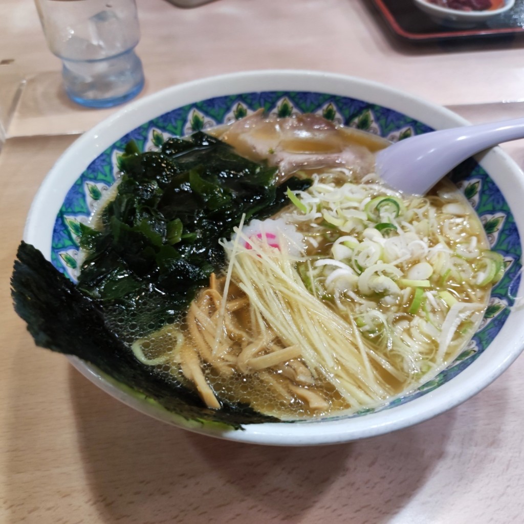 ユーザーが投稿した生姜ラーメンの写真 - 実際訪問したユーザーが直接撮影して投稿した笠幡ラーメン専門店めん丸 川越店の写真