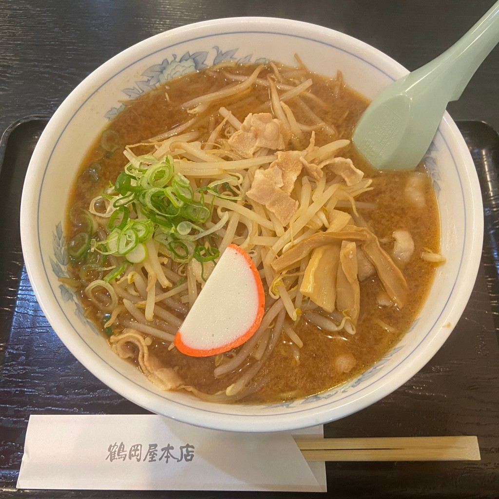 ユーザーが投稿した味噌ラーメン、上カツ丼(ご飯抜き)の写真 - 実際訪問したユーザーが直接撮影して投稿した久瀬川町うどん鶴岡屋 本店の写真