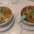 味噌ラーメン - 実際訪問したユーザーが直接撮影して投稿した三角ラーメン / つけ麺豚太郎 砥部店の写真のメニュー情報