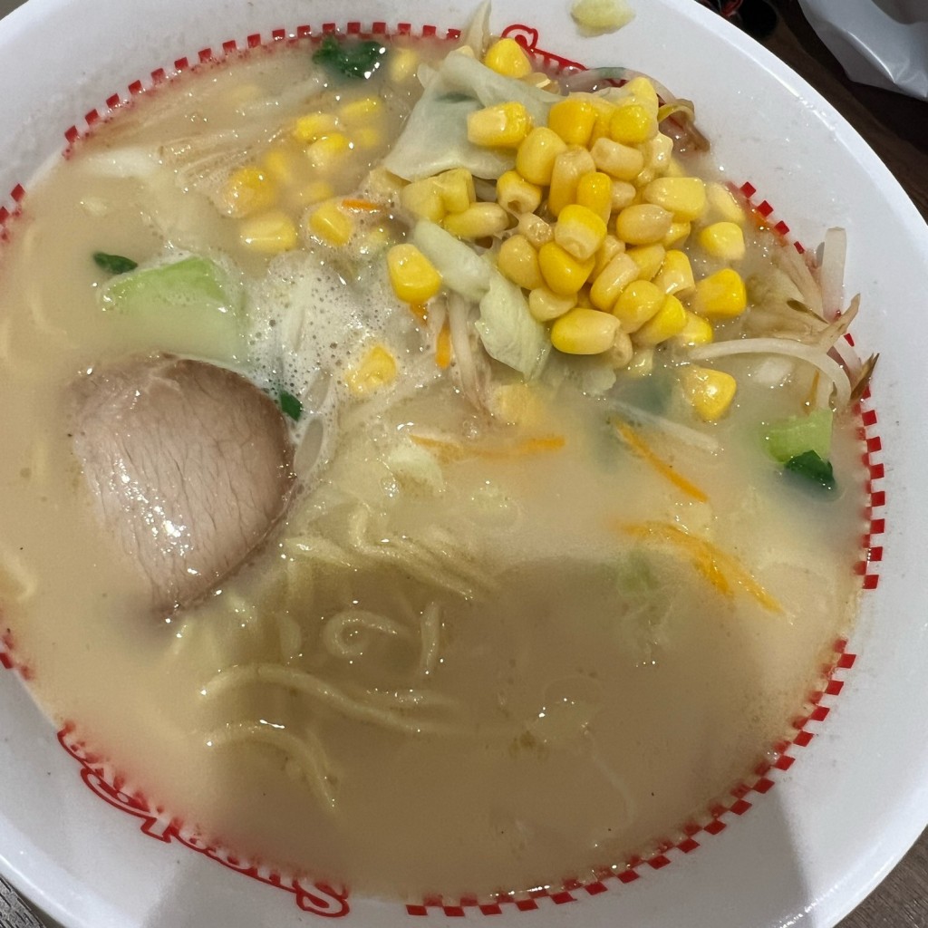 ユーザーが投稿した野菜ラーメンの写真 - 実際訪問したユーザーが直接撮影して投稿した久世高田町ラーメン専門店スガキヤ イオンモール京都桂川店の写真