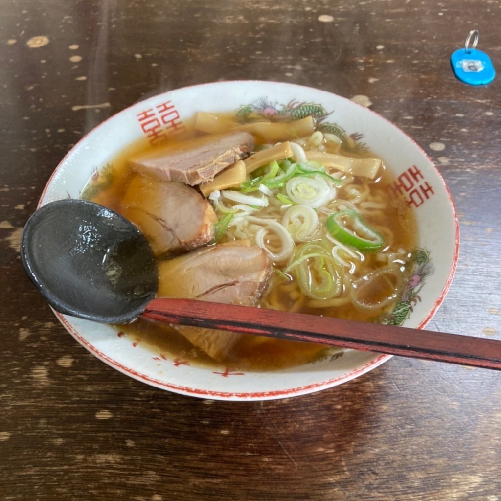ユーザーが投稿した中華そばの写真 - 実際訪問したユーザーが直接撮影して投稿した豊川町高堂太定食屋すがい食堂 太田店の写真
