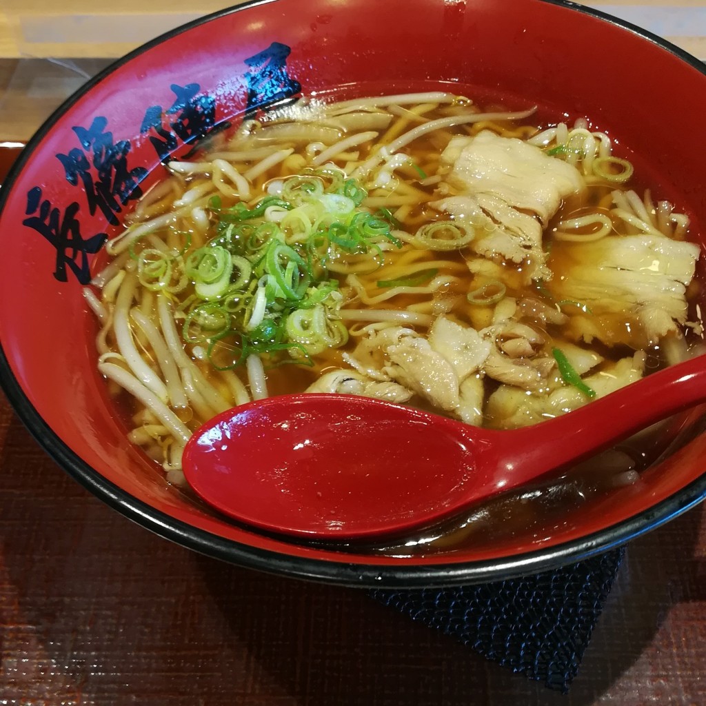 ユーザーが投稿した陣屋ラーメンの写真 - 実際訪問したユーザーが直接撮影して投稿した富永フードコート長篠陣屋台 長篠設楽原パーキングエリア下りの写真