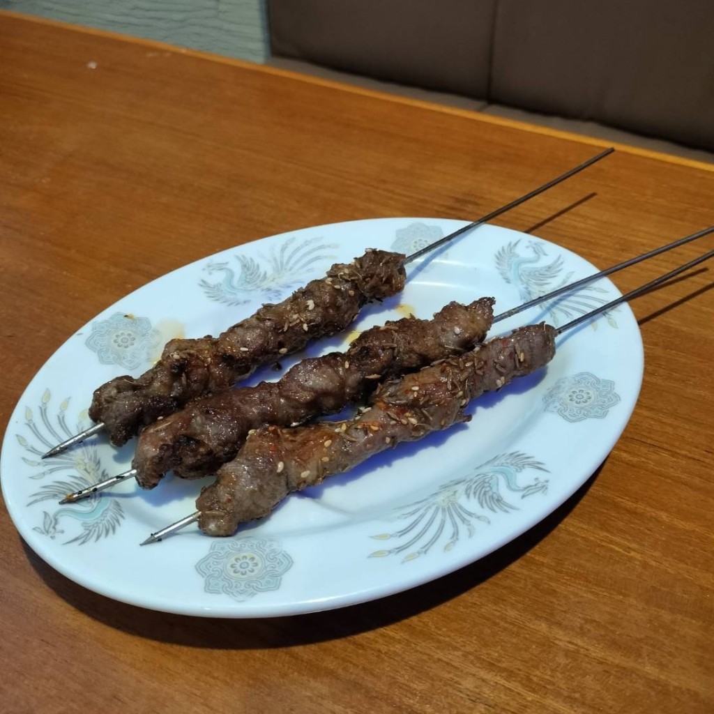 ユーザーが投稿したラム肉串の写真 - 実際訪問したユーザーが直接撮影して投稿した江東橋中華料理東京穆斯林飯店の写真