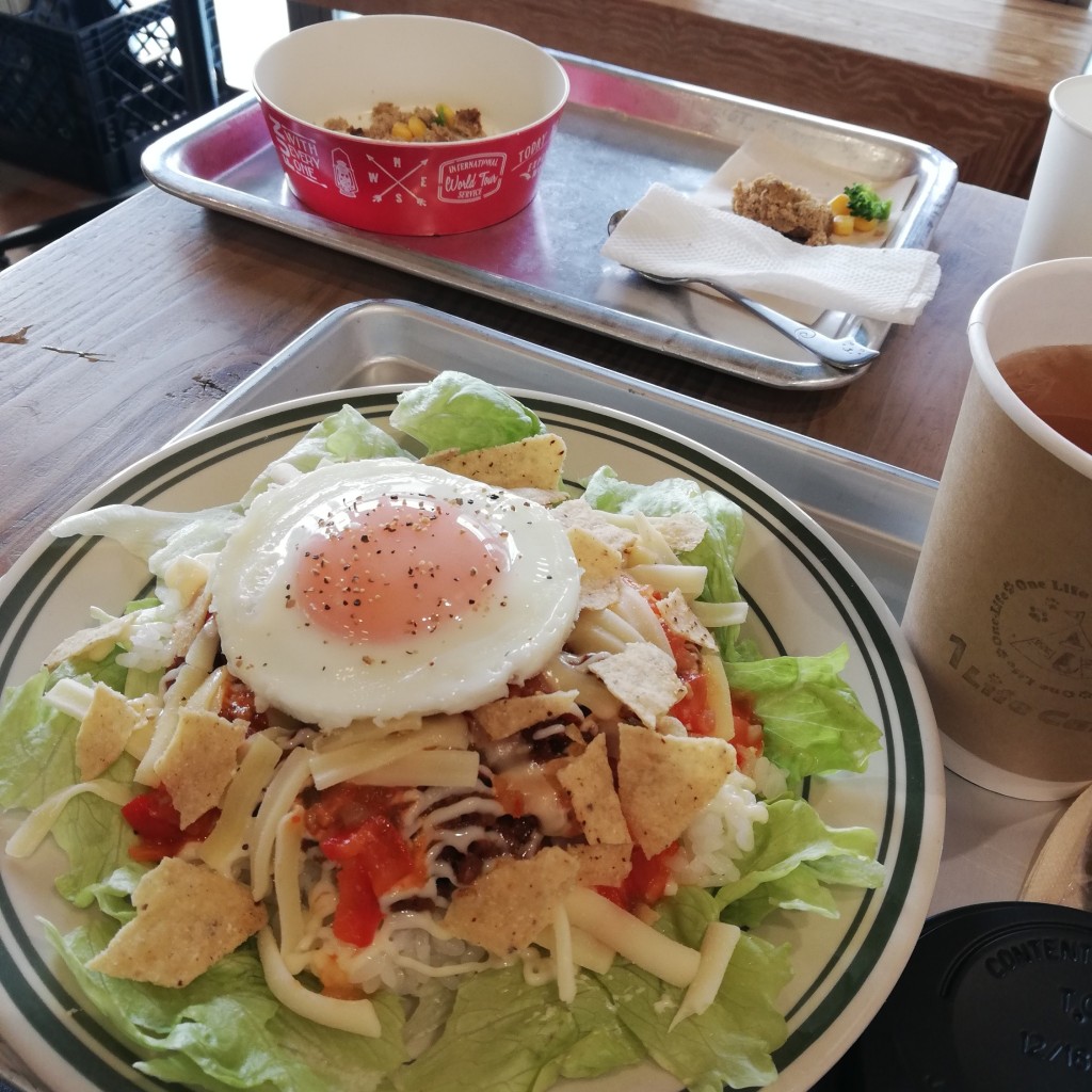 ユーザーが投稿したタコライスの写真 - 実際訪問したユーザーが直接撮影して投稿した下九沢カフェ1 Life Cafe(ワンライフカフェ)の写真