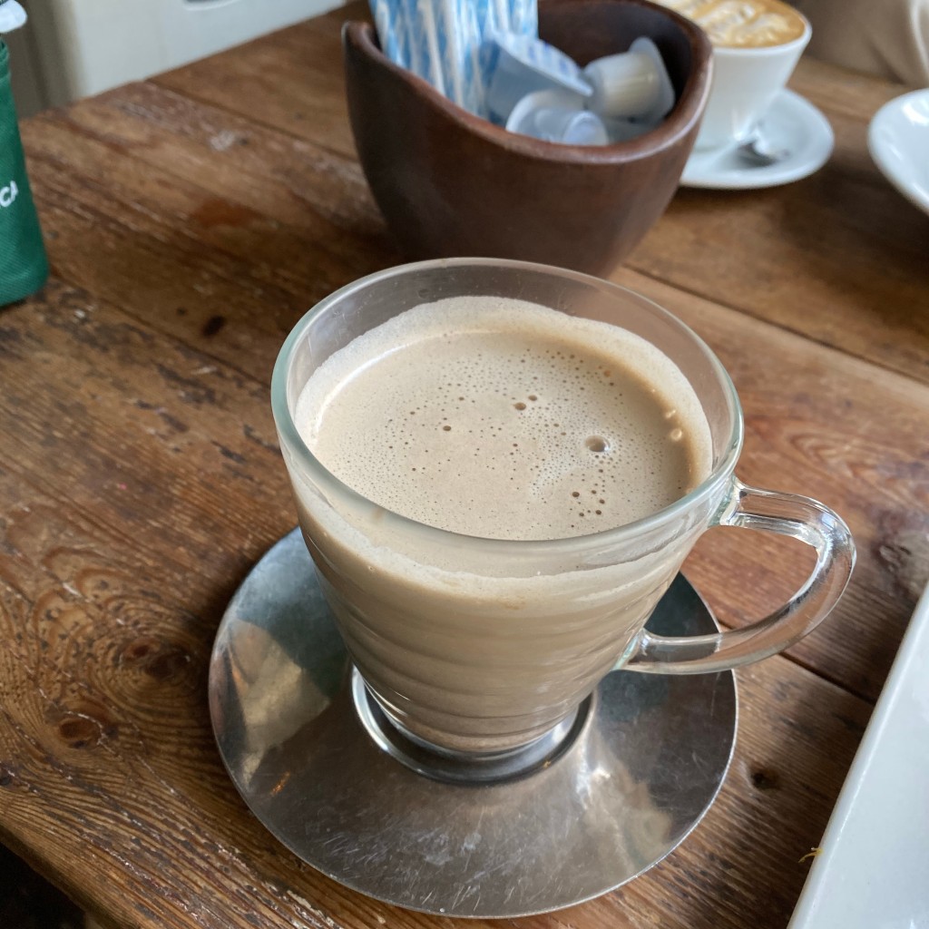 ユーザーが投稿したOrzoLatteの写真 - 実際訪問したユーザーが直接撮影して投稿した南麻布カフェBONDI CAFEの写真
