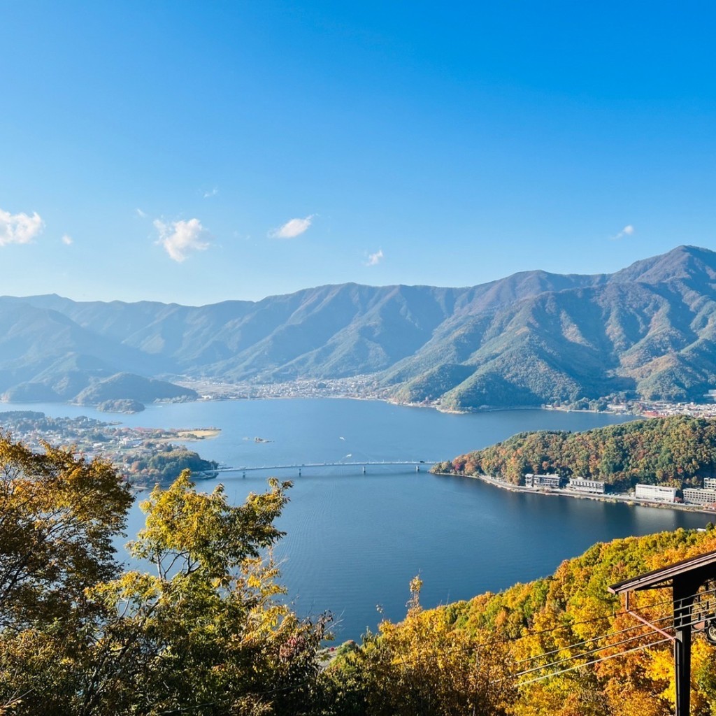 meghinaさんが投稿した浅川ケーブルカー / ロープウェイのお店河口湖 富士山パノラマロープウェイ/カワグチコ フジサンパノラマロープウェイの写真