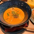 濃厚ビスクスープ - 実際訪問したユーザーが直接撮影して投稿した星川カフェUNION SEAFOOD CAFEの写真のメニュー情報