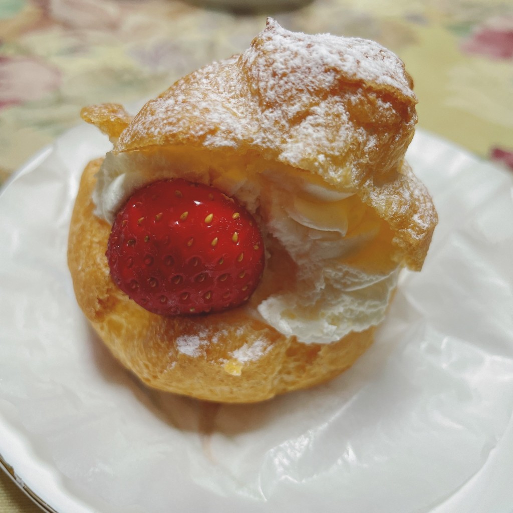 ユーザーが投稿したシュークリームの写真 - 実際訪問したユーザーが直接撮影して投稿した福島和菓子御菓子司 田ぐちの写真