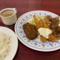 ロイヤル定食 - 実際訪問したユーザーが直接撮影して投稿した梅田洋食ロイヤルエイトの写真のメニュー情報