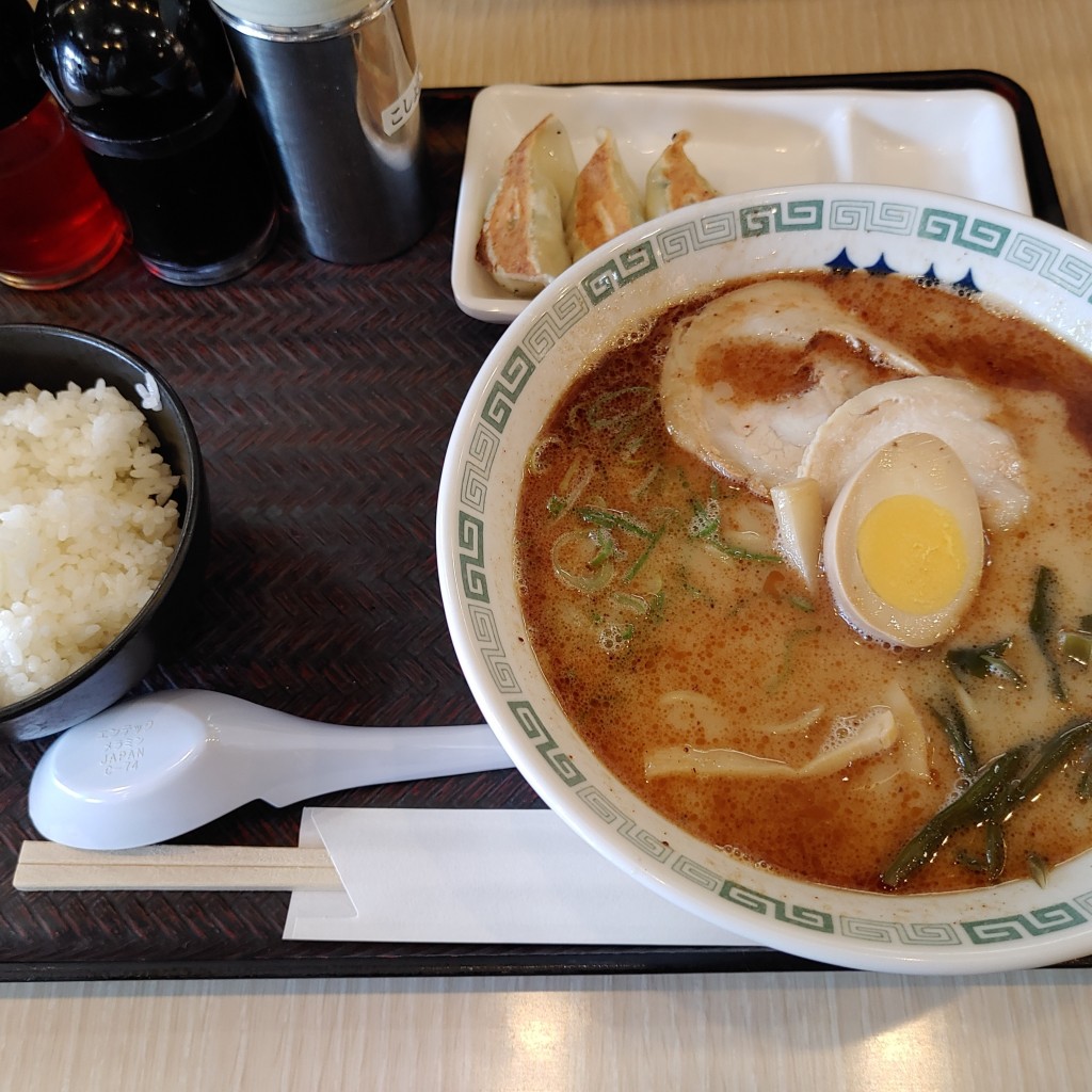 りっきいさんが投稿した春日ラーメン専門店のお店桂花ラーメン 熊本駅新幹線口店/ケイカラーメン クマモトエキシンカンセングチテンの写真