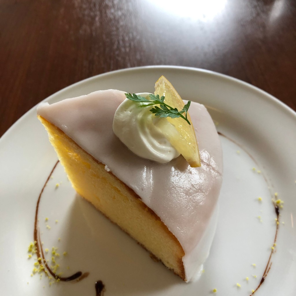 ユーザーが投稿したレモンケーキの写真 - 実際訪問したユーザーが直接撮影して投稿した上原西町カフェふたばの写真