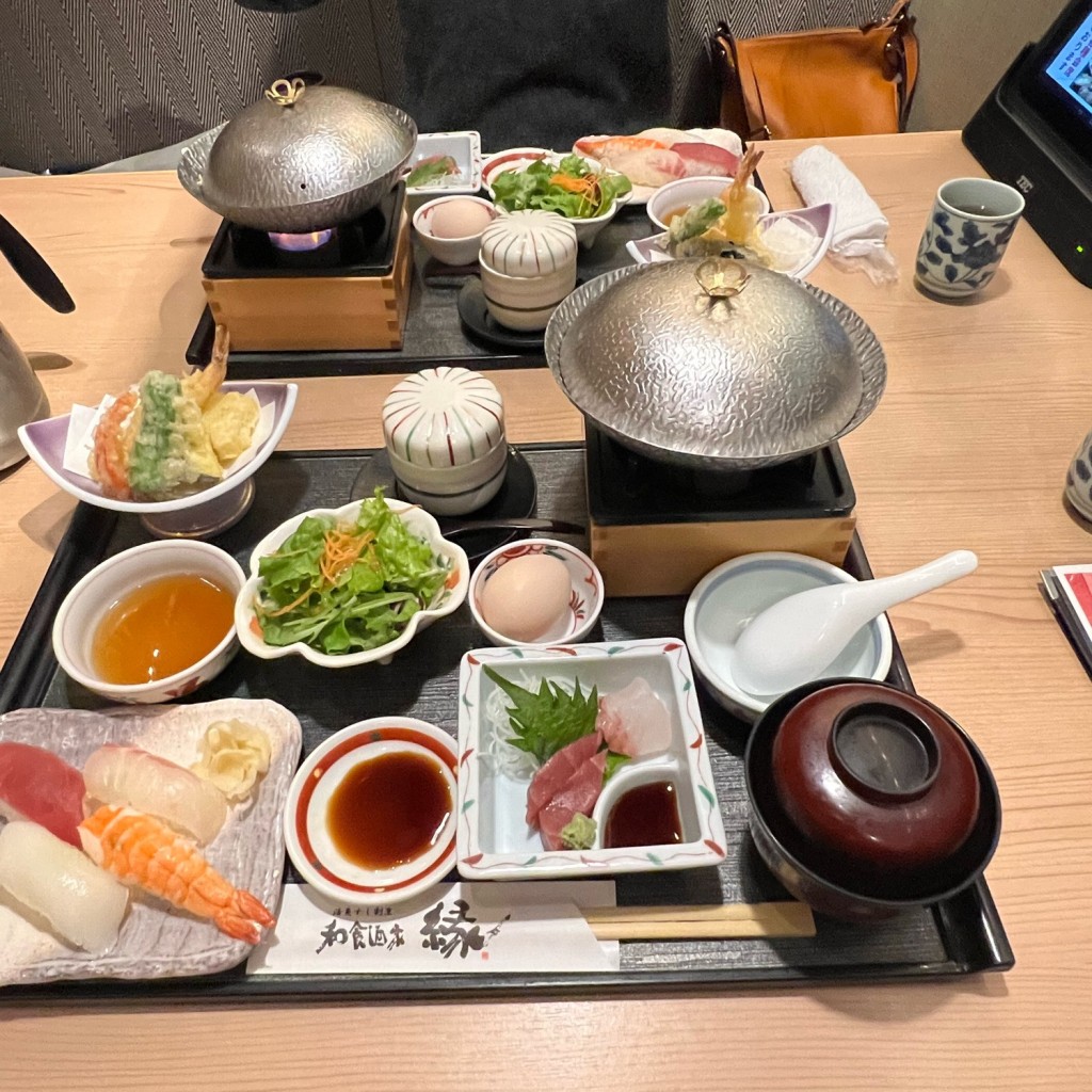 ユーザーが投稿した牛すき鍋御膳(昼)の写真 - 実際訪問したユーザーが直接撮影して投稿した宝和食 / 日本料理和食酒家 縁の写真