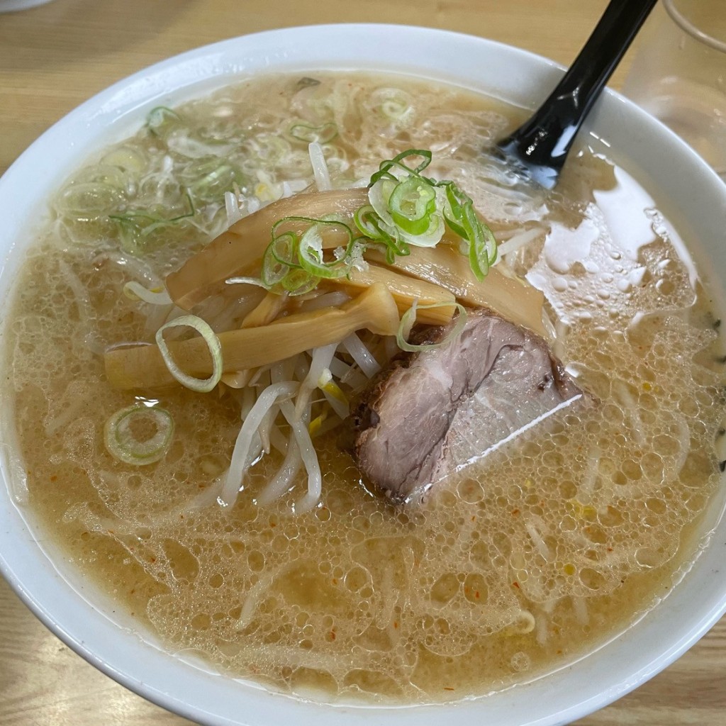 ユーザーが投稿した味噌ラーメンの写真 - 実際訪問したユーザーが直接撮影して投稿した深堀町ラーメン / つけ麺ラーメン満龍 函館深堀店の写真