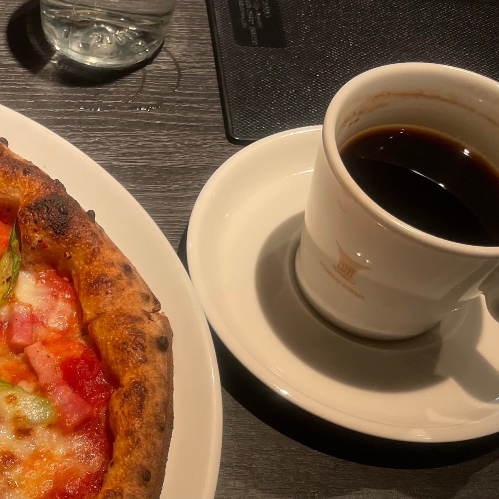 ユーザーが投稿したランチpizzaの写真 - 実際訪問したユーザーが直接撮影して投稿した加納町カフェグリーン ハウス ヴァルトの写真