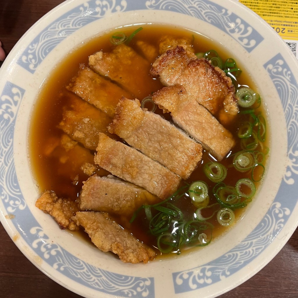 ユーザーが投稿したダブルパイクー麺の写真 - 実際訪問したユーザーが直接撮影して投稿した栄町中華料理バーミヤン 小田原駅前店の写真