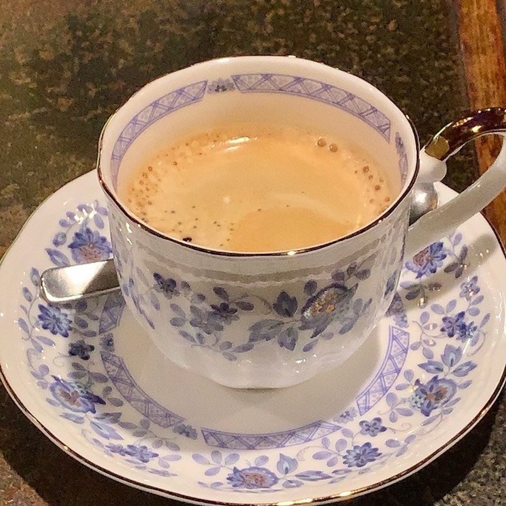 ユーザーが投稿したコーヒーの写真 - 実際訪問したユーザーが直接撮影して投稿した千駄ヶ谷カフェカフェ 泥人形の写真