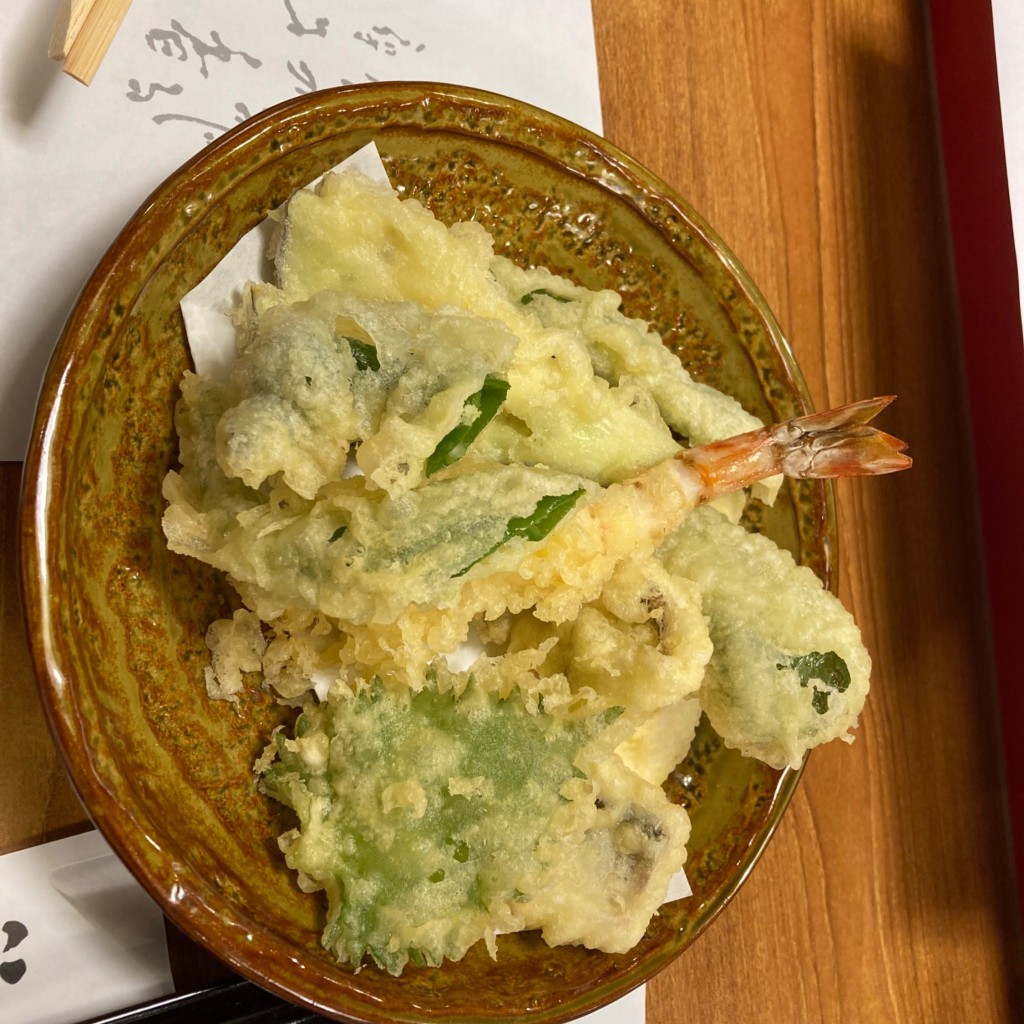 ユーザーが投稿した夏の天ぷら盛の写真 - 実際訪問したユーザーが直接撮影して投稿した天神橋ファミリーレストランがんこ寿司 天満寿司店の写真