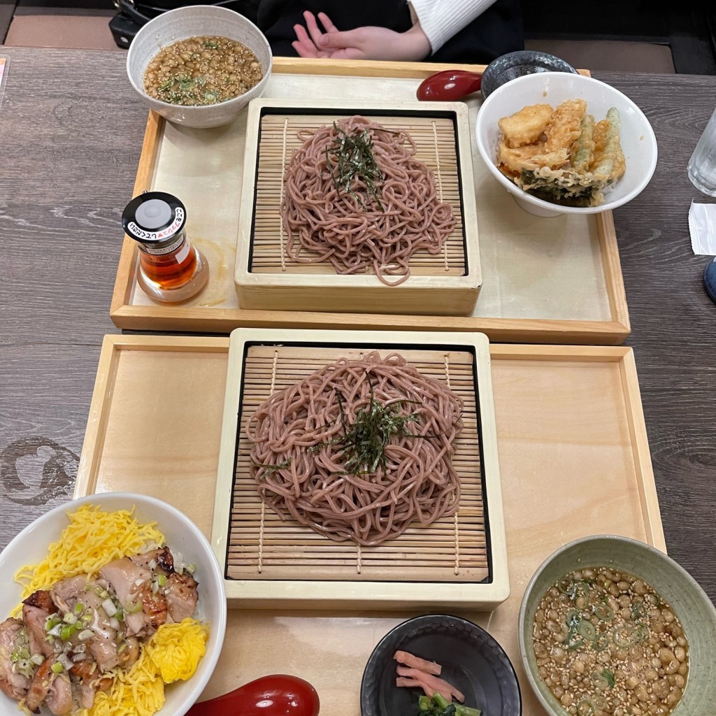 ユーザーが投稿した塩麹焼きとつけ麺の写真 - 実際訪問したユーザーが直接撮影して投稿した水江定食屋五穀倉敷店の写真