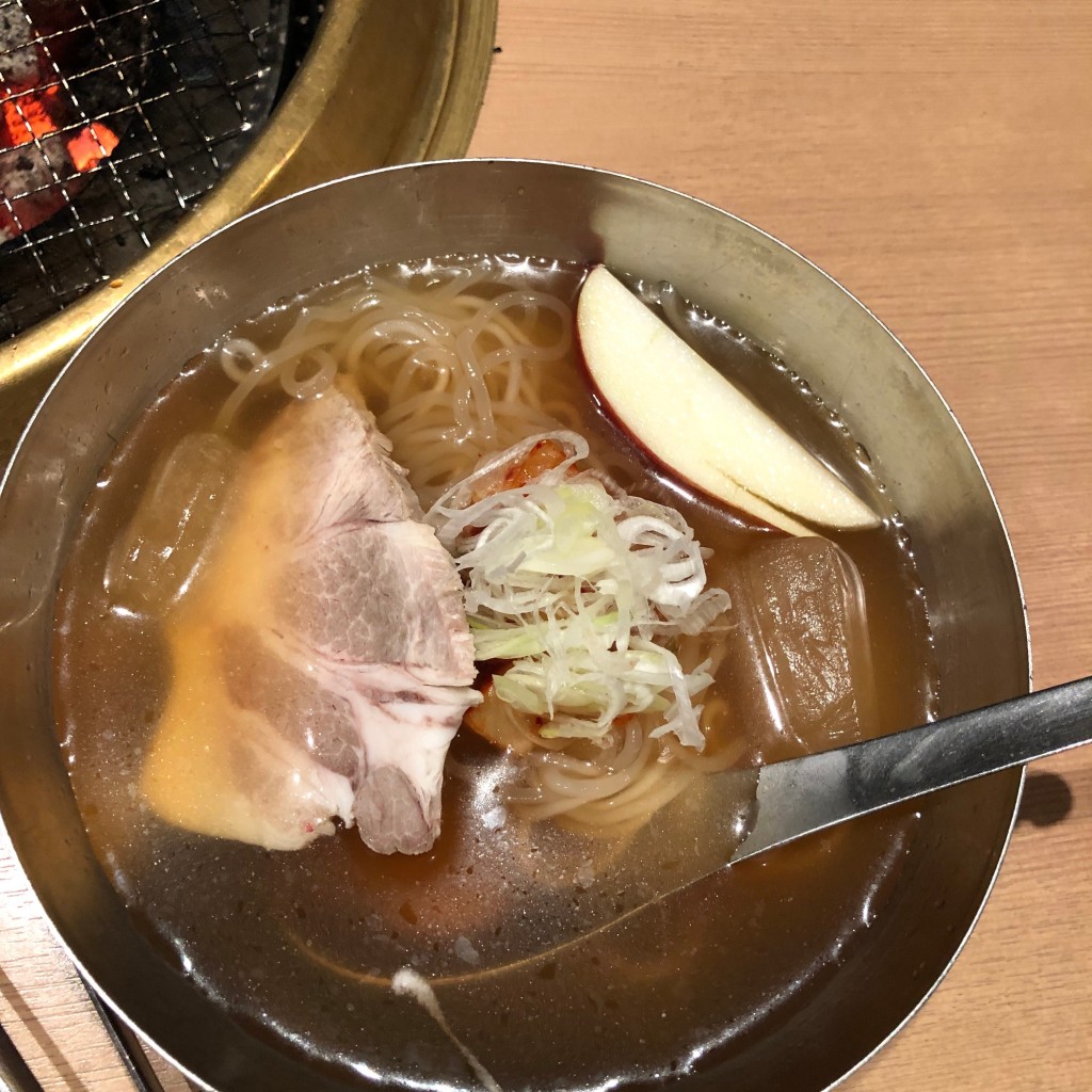 ユーザーが投稿した韓国冷麺の写真 - 実際訪問したユーザーが直接撮影して投稿した沖野上町韓国料理食辛房  福山沖野上店の写真