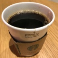 ドリップコーヒー - 実際訪問したユーザーが直接撮影して投稿した難波カフェスターバックスコーヒー エディオンなんば店の写真のメニュー情報