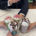 バニラ クリーム フラペチーノ - 実際訪問したユーザーが直接撮影して投稿した中央カフェスターバックスコーヒー 小牧市中央図書館店の写真のメニュー情報