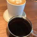 Caffe Latte - 実際訪問したユーザーが直接撮影して投稿した天神カフェブルーボトルコーヒー 福岡天神カフェの写真のメニュー情報