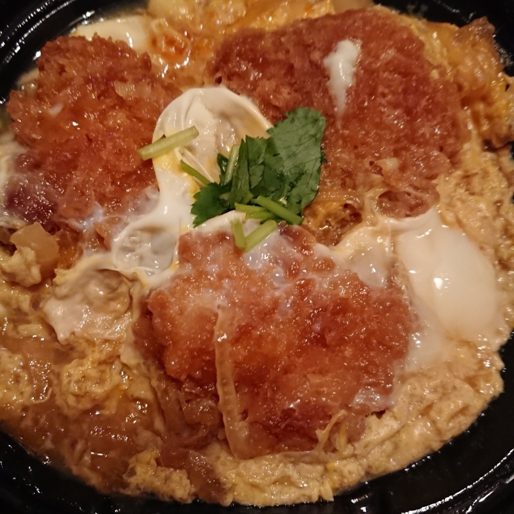 ユーザーが投稿したカツ丼の写真 - 実際訪問したユーザーが直接撮影して投稿した菱屋西しゃぶしゃぶかごの屋 菱屋西店の写真