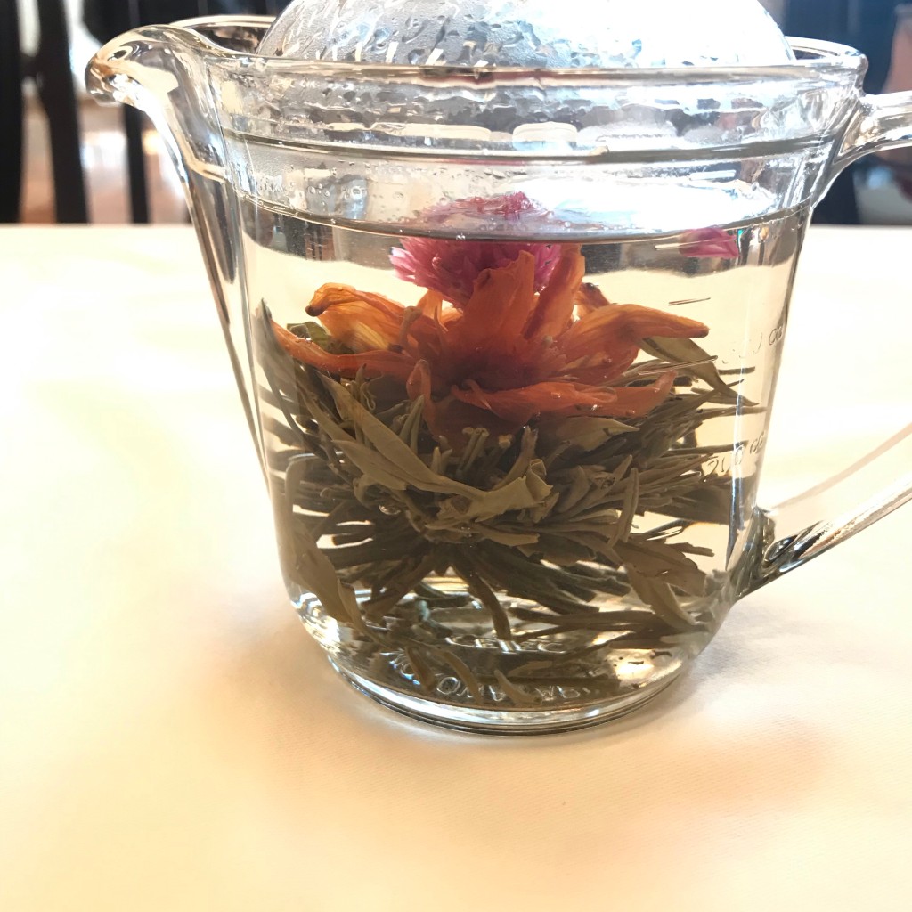 ユーザーが投稿した花開吉祥工芸茶の写真 - 実際訪問したユーザーが直接撮影して投稿した百人町広東料理中国料理 桜華樓の写真