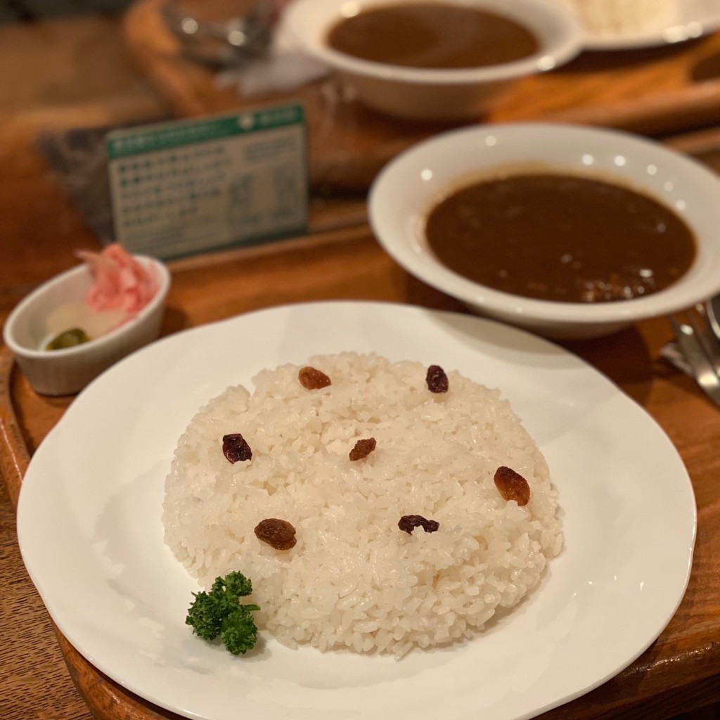 ユーザーが投稿したぐつ草カレーの写真 - 実際訪問したユーザーが直接撮影して投稿した吉祥寺本町カフェCOFFEE HALL くぐつ草の写真