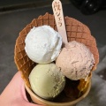 実際訪問したユーザーが直接撮影して投稿した西山アイスクリーム夜のジェラート屋さん あっしむの写真