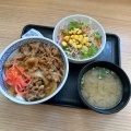 牛丼 - 実際訪問したユーザーが直接撮影して投稿した丹陽町三ツ井牛丼吉野家 尾張一宮パーキングエリア上り店の写真のメニュー情報